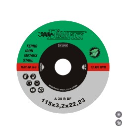 DISCO ABRASIVO PER FERRO mm 230 x sp. 2.0 Ferro