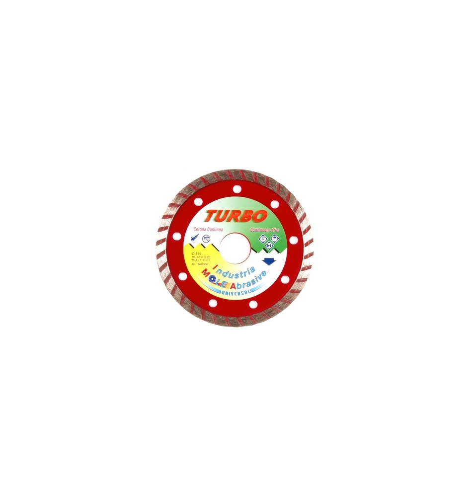 DISCO DIAMANTATO TURBO HOBBY Diam. 115 mm