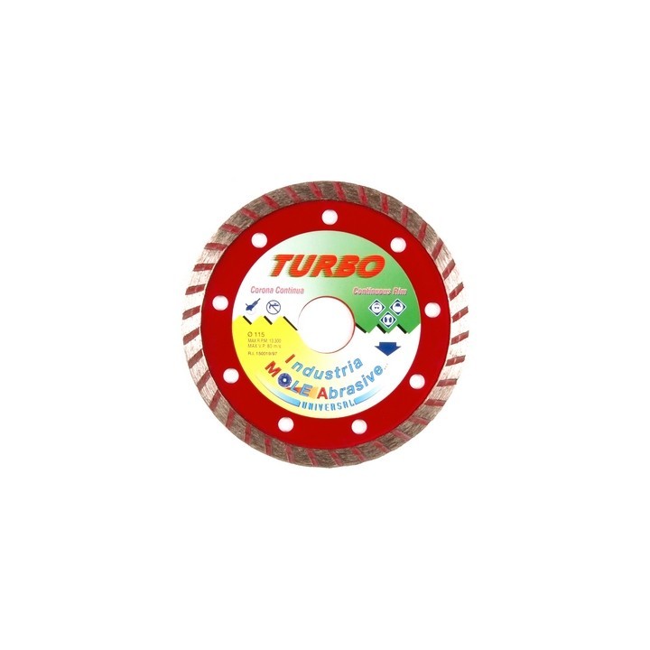 DISCO DIAMANTATO TURBO HOBBY Diam. 115 mm