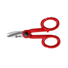 FORBICI PER ELETTRICISTI CON TAGLIACAVO 145 mm