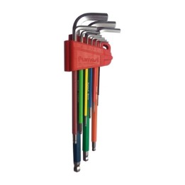 SET CHIAVE A BRUGOLA ESAG-BALL 1,5-2-2,5-3-4-5-6-8-10mm