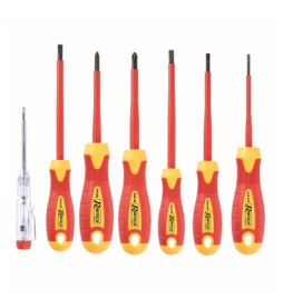SET DI 7 CACCIAVITI DA ELETTRICISTA 2,5 - 4 - 5,5 - 6,5 - PH1 PH2