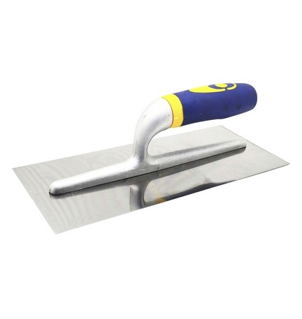 FRATTAZZO LISCIO USA MANICO GOMMA cm 12 x 28