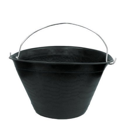 CALDARELLA IN PLASTICA NERA Diam. 34