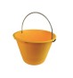 CALDARELLA SECCHIO IN PLASTICA PESANTE GIALLA Diam. 36