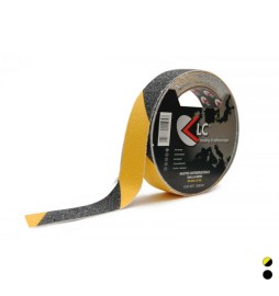 NASTRO ADESIVO ANTISDRUCCIOLO mm 25 x mt 5 Giallo/Nero