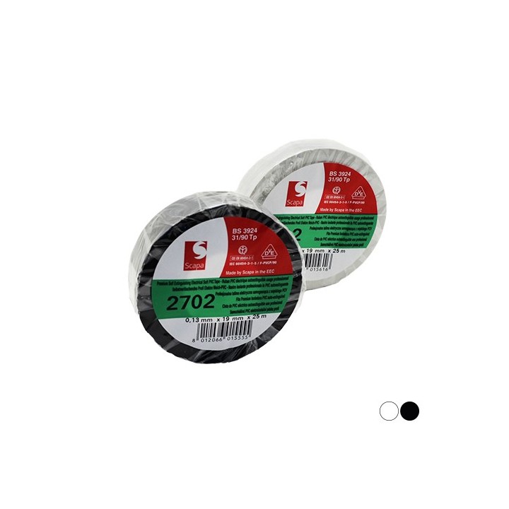 NASTRO ISOLANTE CM 1.9 X 25 MT Nero