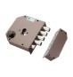 MOTTURA 38630 SERRATURA TRIPL CIL EU SX C/SCR