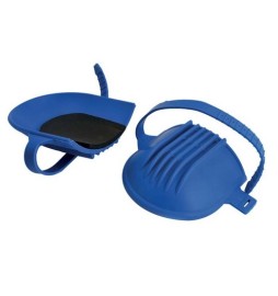 2 PZ GINOCCHIERE PER PIASTRELLISTA IN GOMMA Blu