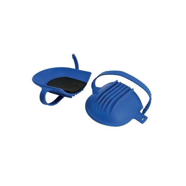 2 PZ GINOCCHIERE PER PIASTRELLISTA IN GOMMA Blu