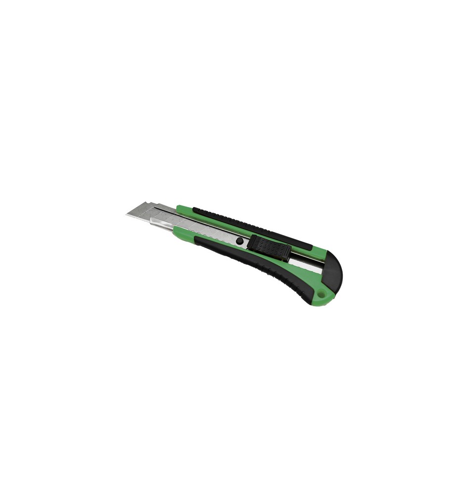 CUTTER GRYN 18MM C/IMPUGNATURA ANTISCIVOLO IN GOMMA -