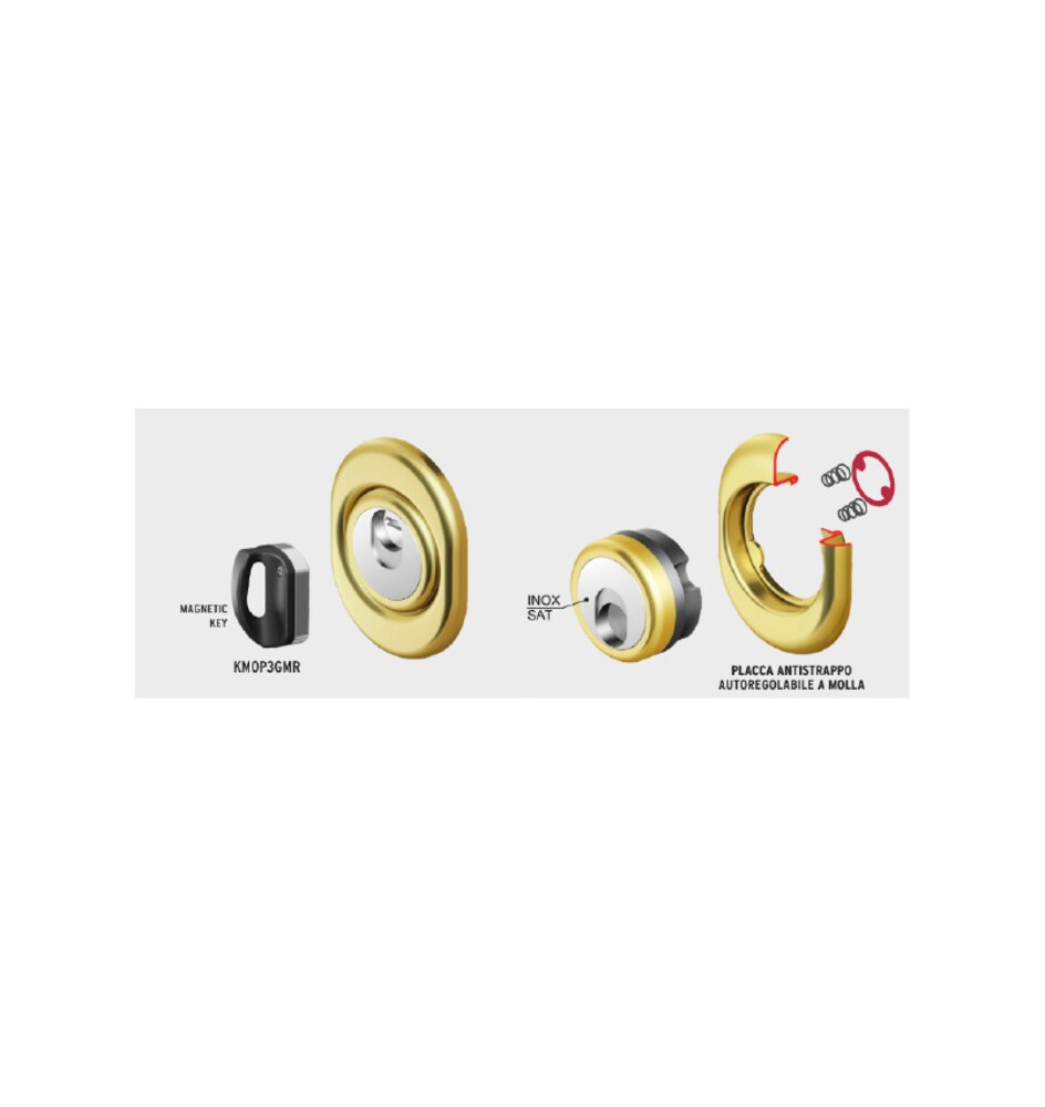 DISEC MR 500F DEFENDER MAGNETICO CIL SAG CR SAT