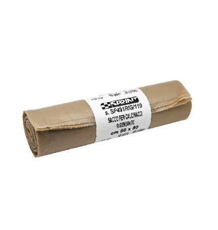 10 PZ SACCHI SPAZZATURA CALCINACCI EXTRA FORTE cm 50 x 80