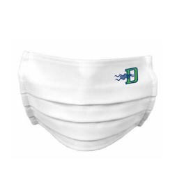 MASCHERINA PROTETTIVA "SORRISO" IDROREPELLENTE Bianca - Cotone 100% cm 23x21