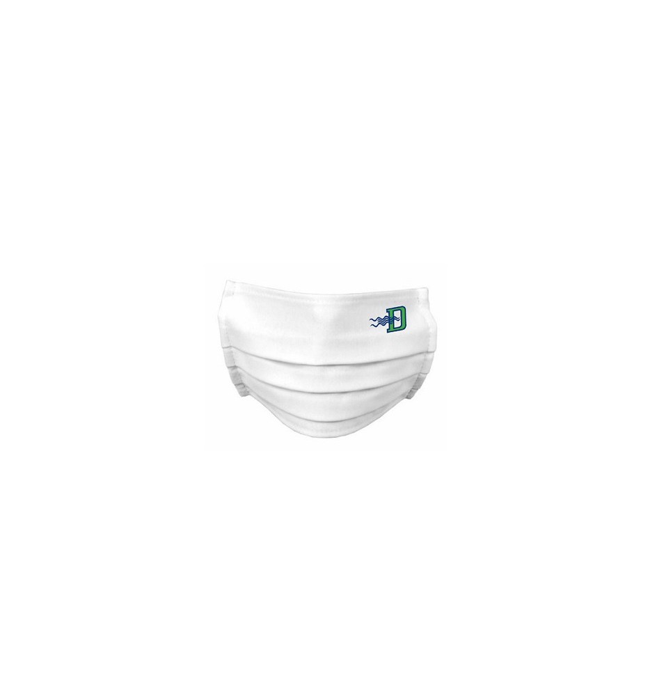 MASCHERINA PROTETTIVA "SORRISO" IDROREPELLENTE Bianca - Cotone 100% cm 23x21