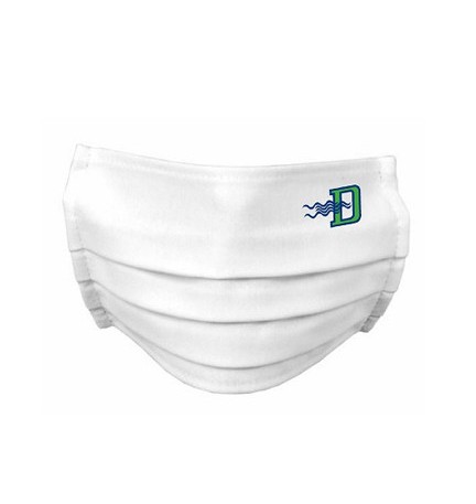 MASCHERINA PROTETTIVA "SORRISO" IDROREPELLENTE Bianca - Cotone 100% cm 23x21