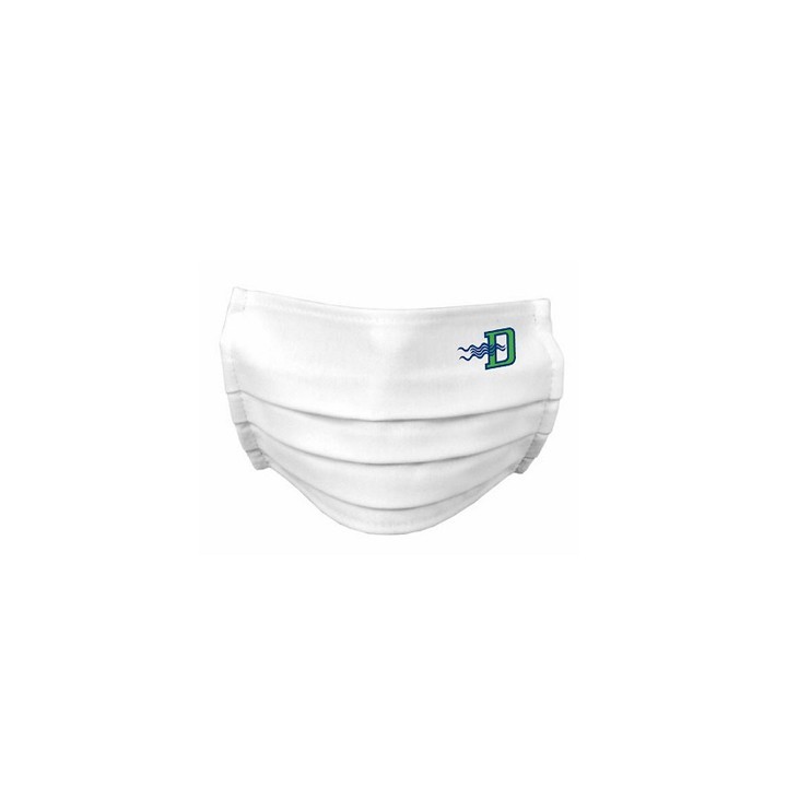 MASCHERINA PROTETTIVA "SORRISO" IDROREPELLENTE Bianca - Cotone 100% cm 23x21