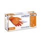 50 PZ GUANTI IN NITRILE FULL GRIP N85 Taglia L - Arancio
