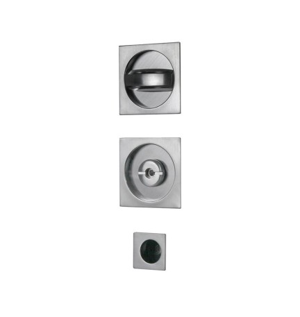 KIT MANIGLIE QUADRO PORTE SCORREVOLI CROMO
