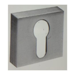 BOCCHETTA QUADRATA FORO YALE CROMO