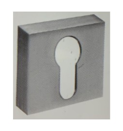 BOCCHETTA QUADRATA FORO YALE CROMO