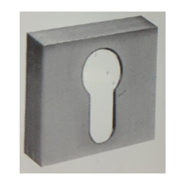 BOCCHETTA QUADRATA FORO YALE CROMO