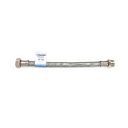 FLESSIBILE INOX MODELLO NORMALE CM. 20 MF 3/8 x 1/2