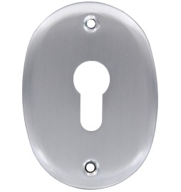 BOCCHETTA PROFILO EUROPEO F0232 C/FORI CROMO SAT