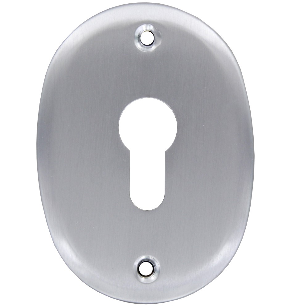BOCCHETTA PROFILO EUROPEO F0232 C/FORI CROMO SAT