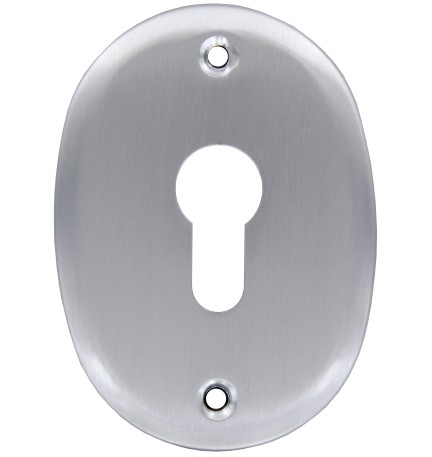 BOCCHETTA PROFILO EUROPEO F0232 C/FORI CROMO SAT