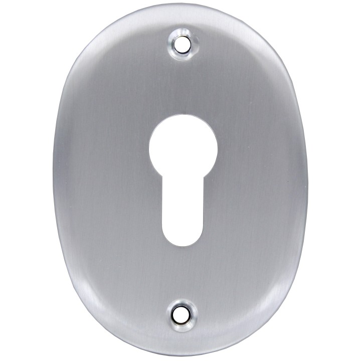 BOCCHETTA PROFILO EUROPEO F0232 C/FORI CROMO SAT