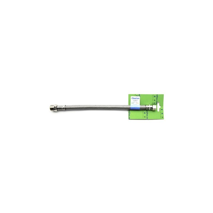 FLESSIBILE INOX MODELLO NORMALE CM. 30 S-BRICO MF 3/8 x 1/2