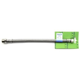 FLESSIBILE INOX MODELLO NORMALE CM. 35 S-BRICO FF 3/8 x 3/8