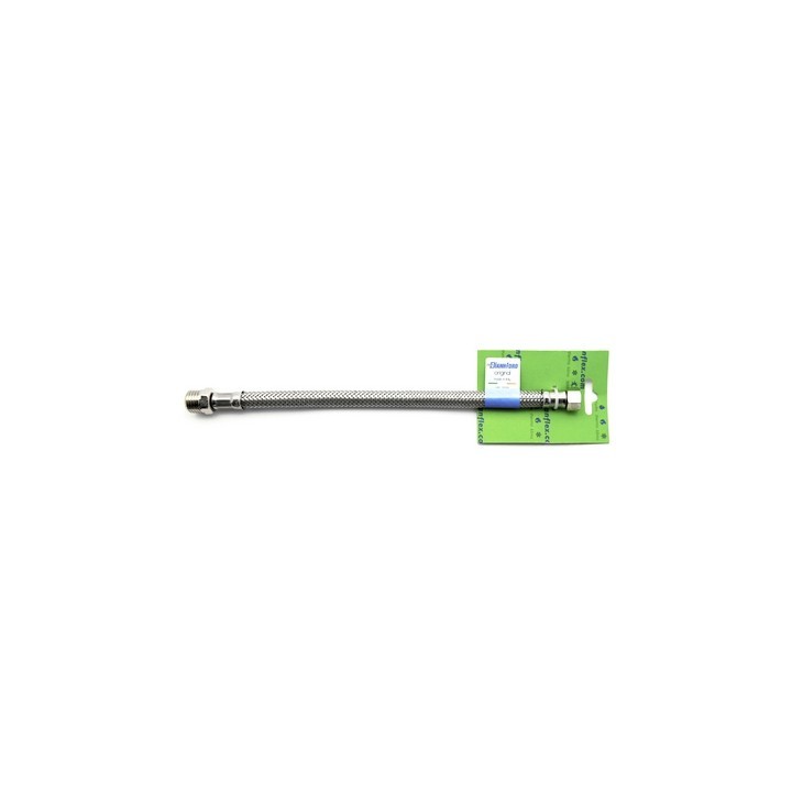 FLESSIBILE INOX MODELLO NORMALE CM. 35 S-BRICO MF 3/8 x 1/2