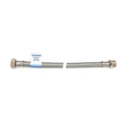 FLESSIBILE INOX MODELLO NORMALE CM. 40 FF 3/8 x 3/8