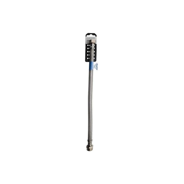 FLESSIBILE INOX MODELLO NORMALE CM. 40 S-BRICO FF 1/2 x 1/2