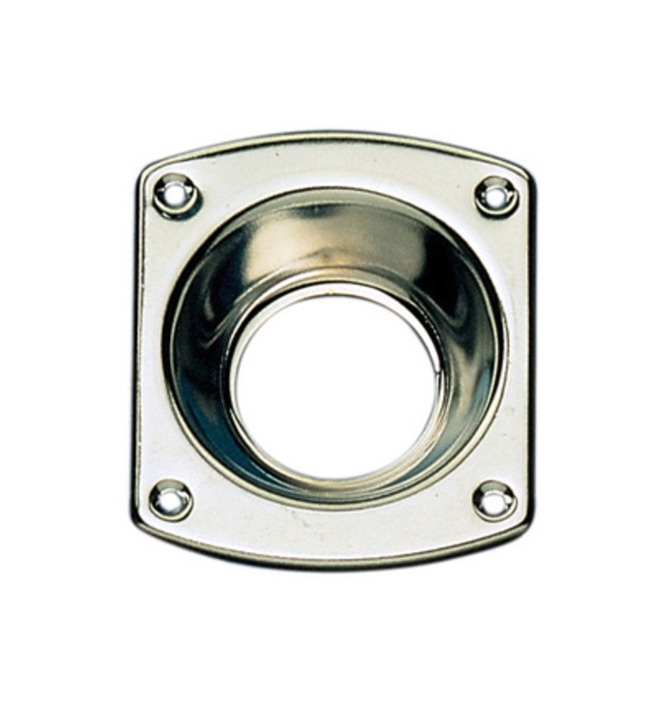 CR 36 MOSTRINA P/SERRATURA POMPA CROMATA C/INCAVO 12MM