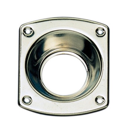 CR 36 MOSTRINA P/SERRATURA POMPA CROMATA C/INCAVO 12MM