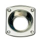CR 36 MOSTRINA P/SERRATURA POMPA CROMATA C/INCAVO 12MM