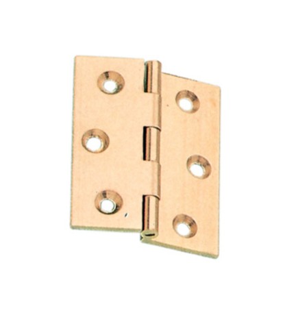 CERNIERA FRESATA 1/2 COLLO OTTONE SATIN 60X50 MM**