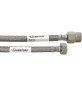 FLESSIBILE INOX MODELLO PROLUNGATO CM. 25 MF 1/2 x 3/8