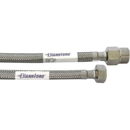 FLESSIBILE INOX MODELLO PROLUNGATO CM. 35 MF 3/8 x 3/8