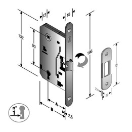 BL PATENT B. SOFT 8/90 SCROCCO CENTR. BT E50 CROM