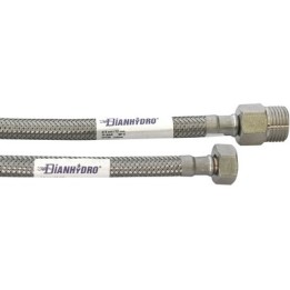 FLESSIBILE INOX MODELLO PROLUNGATO CM. 50 MF 1/2 x 3/8