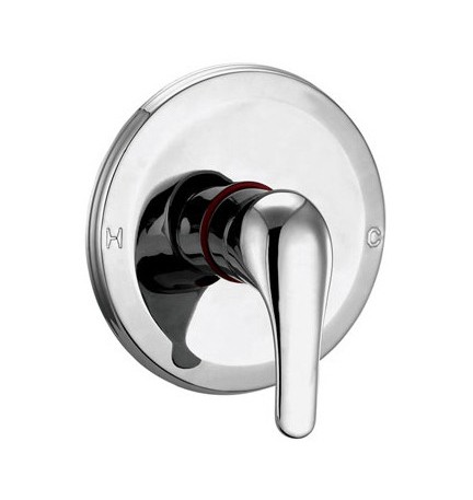 MONOCOMANDO INCASSO DOCCIA SERIE DELFINA Cromo