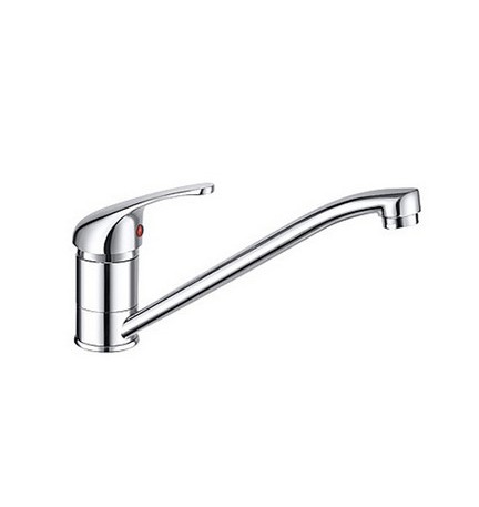 MONOCOMANDO LAVELLO MONOFORO SERIE DELFINA Cromo