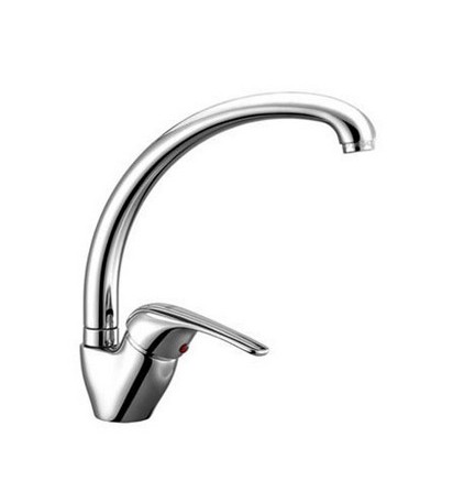 MONOCOMANDO LAVELLO CANNA ALTA SERIE DELFINA Cromo