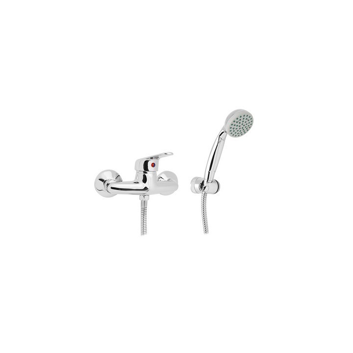 MONOCOMANDO ESTERNO DOCCIA SERIE INES (HydrAll) Cromo