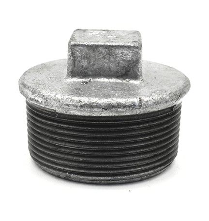 TAPPO MASCHIO ZINCATO NO GAS 2" No gas