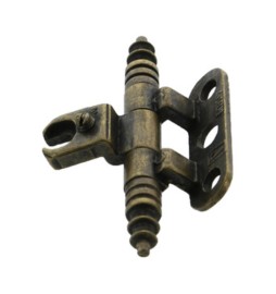 CERNIERA P/MOBILI A0113 BRONZO ANTIC 46X14 MM*